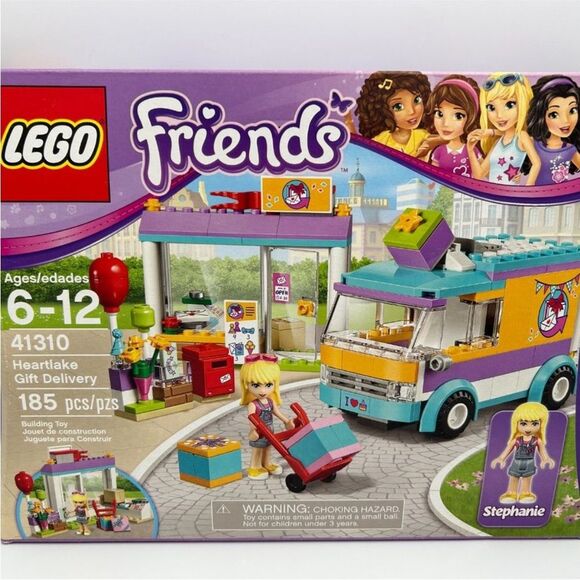Lego Friends | 41310 Heartlake Gift Delivery Complete Set Legos - Picture 1 of 8
